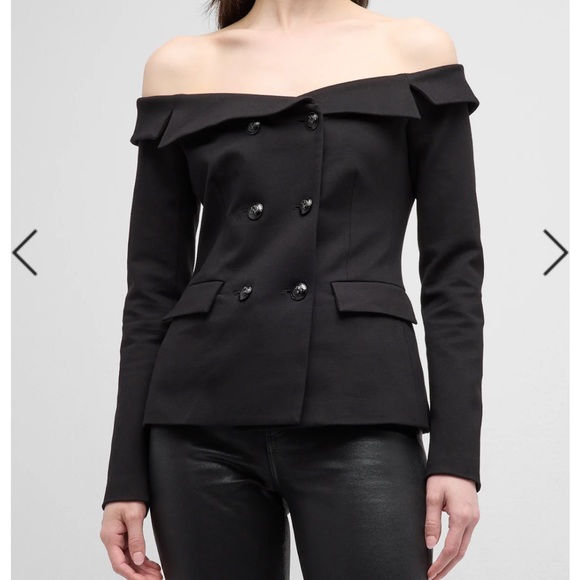 L’AGENCE Stephan off the should blazer. Size small. - Picture 2 of 5